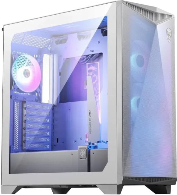 Компьютерный корпус MSI MPG GUNGNIR 300R AIRFLOW TG White (306-7G21W21-W57) PWM RGB Fan купить! 