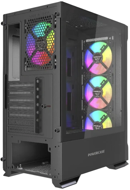 Компьютерный корпус Powercase Mistral AZ4B ARGB TG Black (CMAZB-A4) купить! 