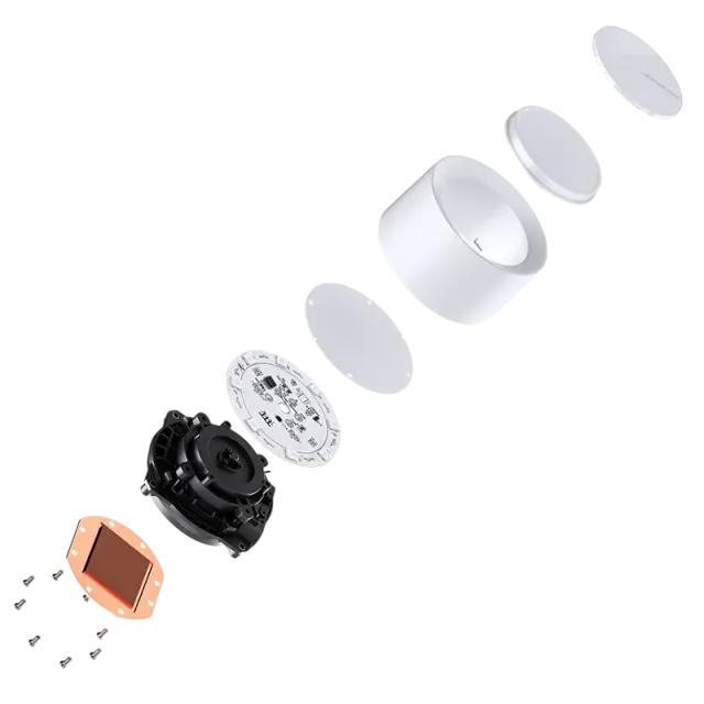 Система водяного охлаждения JONSBO TG-240 ARGB White PWM купить! 