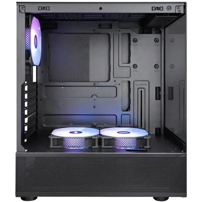Компьютерный корпус 1STPLAYER MIKU Mi7-A ARGB Black (Mi7-A-BK-2F2R(AP)-1F2(AP)) купить! 