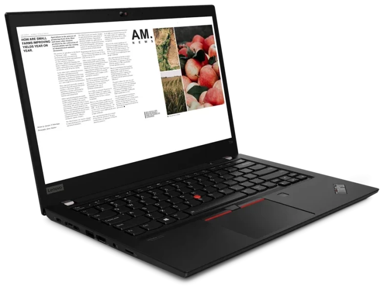 Ноутбук Lenovo ThinkPad T14p (Core i7 13700H/14"/2240x1400/16Gb/1024Gb SSD/GeForce RTX 3050 4Gb/Win 11 Pro) Black - фото