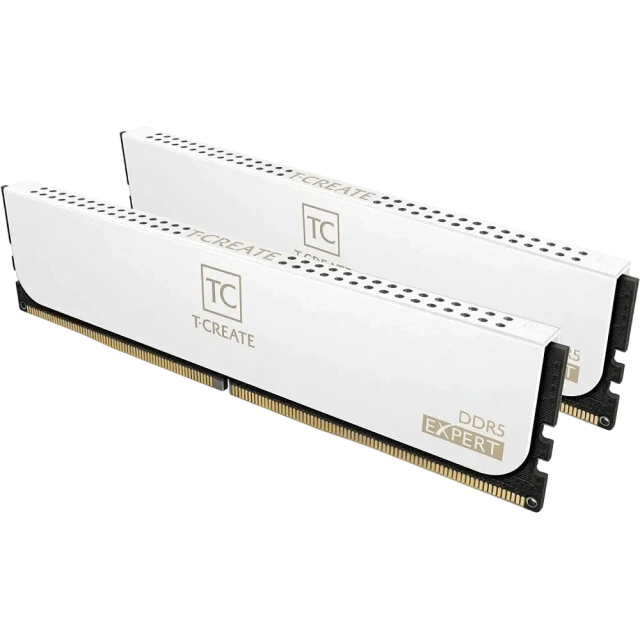 Оперативная память DDR5 32 Gb 6000 MHz Team Group T-Create Expert White (CTCWD532G6000HC38ADC01) купить! 
