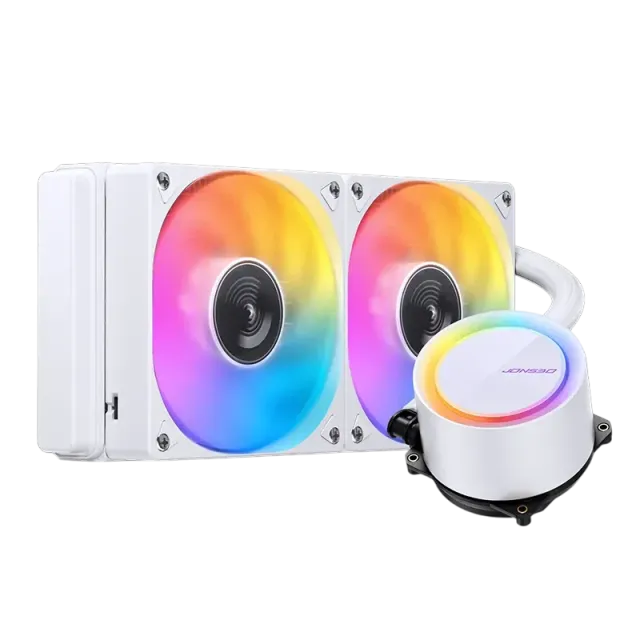 Система водяного охлаждения JONSBO TG-240 ARGB White PWM купить! 