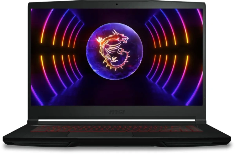 Ноутбук MSI GF63 Thin 10SC-635XRU (Intel Core i7-10750H 2600MHz/15.6"/1920x1080/8Gb/512Gb SSD/NVidia GTX1650 4Gb/WiFi/BT/DOS) черный - фото