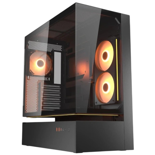 Игровой компьютер 991680 (Core i5-14400 2.5 ГГц/Intel B760/32 ГБ 6.0 ГГц/1024 SSD/RTX 5050 8 ГБ/Wi-Fi/650W/Cougar CFV235 (CGR-2DA4B) черный) - купить по выгодной цене!