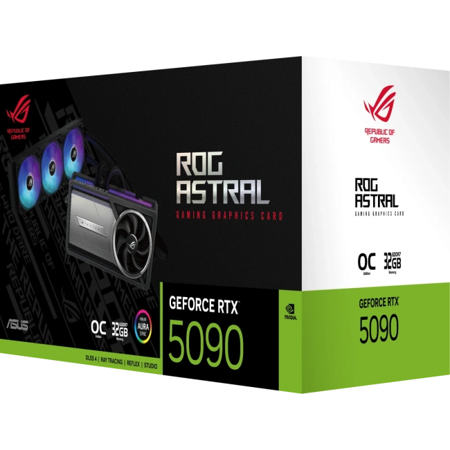 Видеокарта ASUS GeForce RTX 5090 ROG Astral LC OC 32GB (ROG-ASTRAL-LC-RTX5090-O32G-GAMING) купить! 