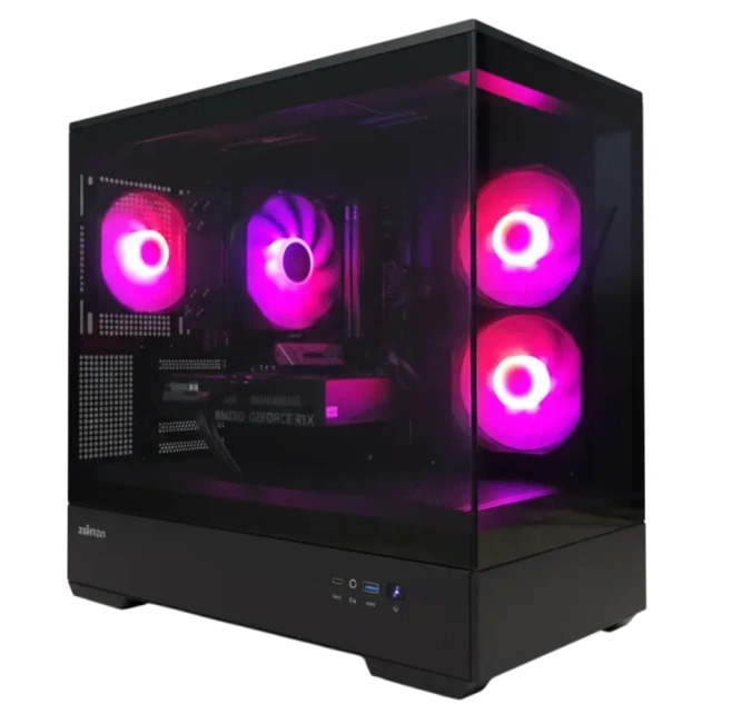 Игровой компьютер 990461 (Ryzen 5 3600 3,6 ГГц/AMD B550/16 ГБ 3,6 ГГц/1024 ГБ SSD/GTX 1660 Ti 6 ГБ/Wi-Fi/650W/Zalman P30 V2 TG ARGB Black) - купить по выгодной цене!