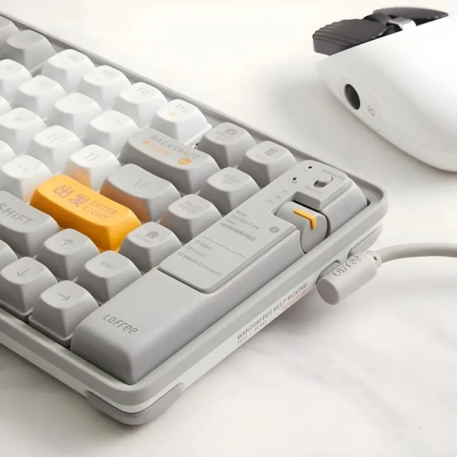 Фото - Механическая клавиатура LOFREE OE901 white bluetooth noRU