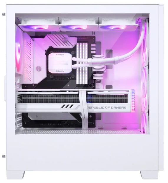 Игровой компьютер 990389 (Core Ultra 7 265K 3,9 ГГц/Intel Z890/96 ГБ DDR5 6 ГГц/1024 ГБ/RTX 5070 12 ГБ/Wi-Fi/850W/Phanteks 523 XT PRO ULTRA Matte TG RGB White) - купить по выгодной цене!