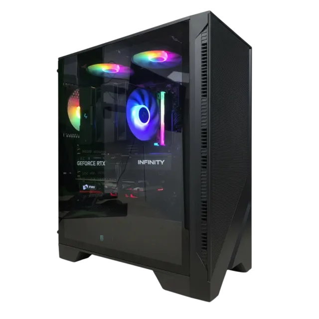 Игровой компьютер 991685 (Ryzen 7 7700 3.8 ГГц/AMD B650/32 ГБ 6.0 ГГц/1024 SSD/RTX 5060 Ti 8 ГБ/Wi-Fi/650W/MSI MAG FORGE 120A AirFlow) - купить по выгодной цене!