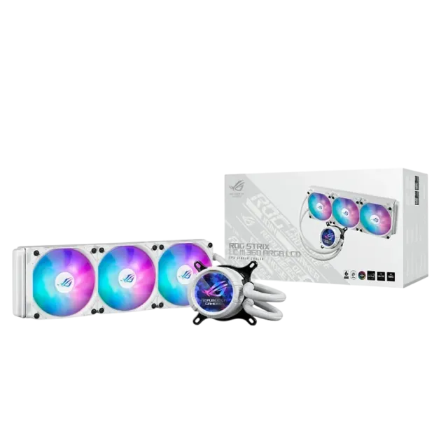 Система водяного охлаждения ASUS ROG STRIX LC III 360 ARGB LCD WHT (90RC00W2-M0UAY0) купить! 