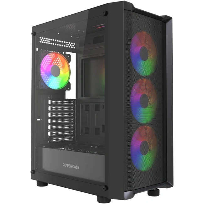 Компьютерный корпус Powercase Mistral EA19 TG ARGB Black (CMAEA19-A4) купить! 