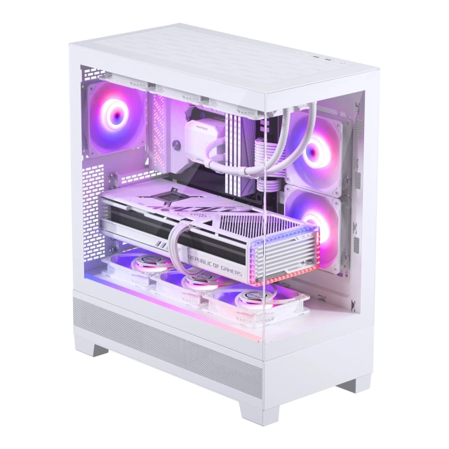 Игровой компьютер 990092 (Core i7-14700KF 3.4 ГГц/Intel Z790/32 ГБ DDR5 6 ГГц/1024 ГБ SSD/RTX 5070 12 ГБ/Wi-Fi/850W/Phanteks 523 XT View ARGB TG White) - купить по выгодной цене!