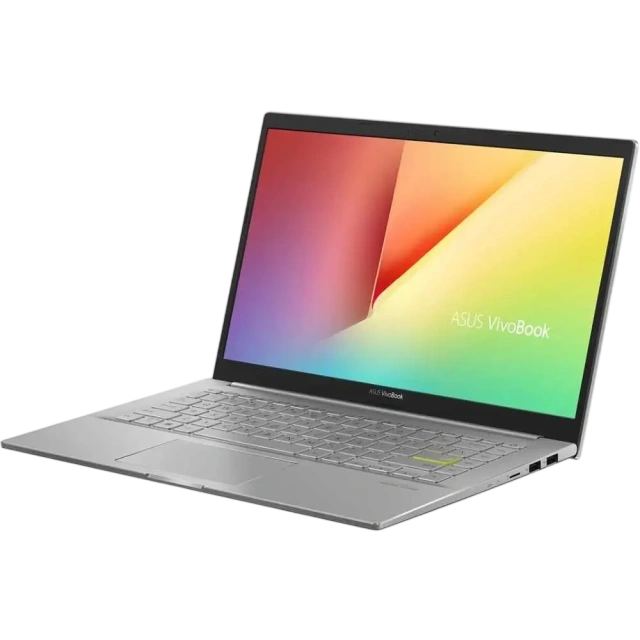 Ноутбук Asus VivoBook 14 K413JA-EB579 (Core i7 1065G7/14" FHD/8Gb/512Gb SSD/Intel UHD Graphics/no OS) Серебристый - фото