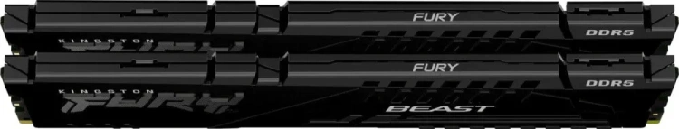 Оперативная память DDR5 32 Gb 5600 MHz Kingston FURY Beast Black (KF556C36BBEK2-32) купить! 