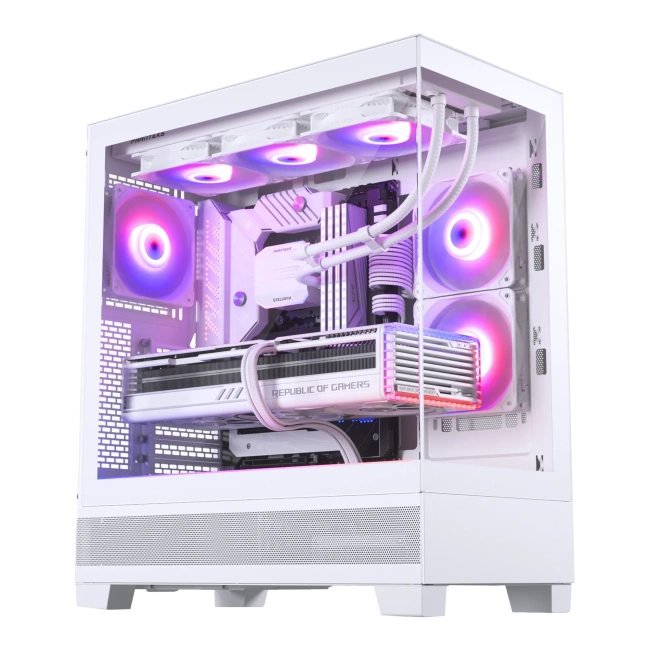 Игровой компьютер 990092 (Core i7-14700KF 3.4 ГГц/Intel Z790/32 ГБ DDR5 6 ГГц/1024 ГБ SSD/RTX 5070 12 ГБ/Wi-Fi/850W/Phanteks 523 XT View ARGB TG White) - купить по выгодной цене!