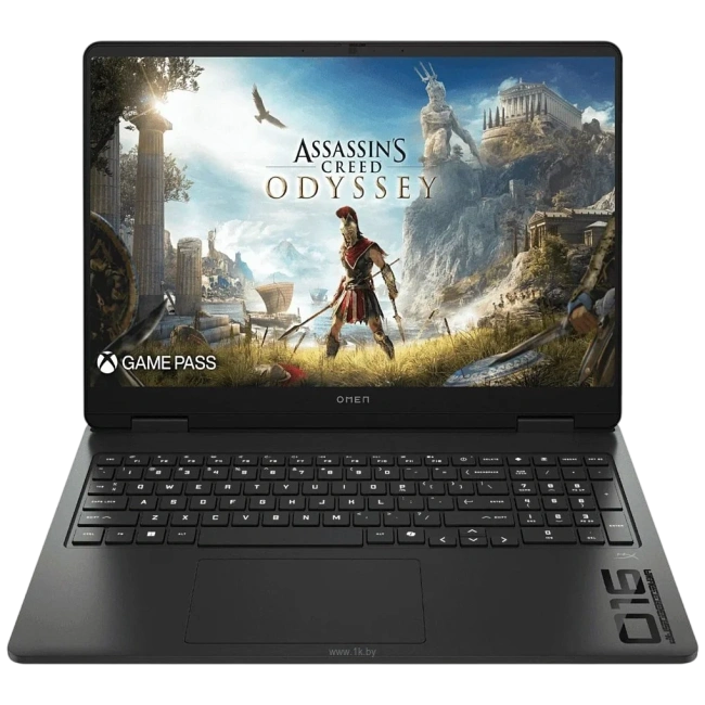 Ноутбук HP OMEN 16-ap0084ax (AMD Ryzen 9 8945HX/16" 2560x1600, 240Hz/16Gb/1Tb SSD/NVIDIA GeForce RTX 5060 8Gb/Win 11 Home) Black - фото