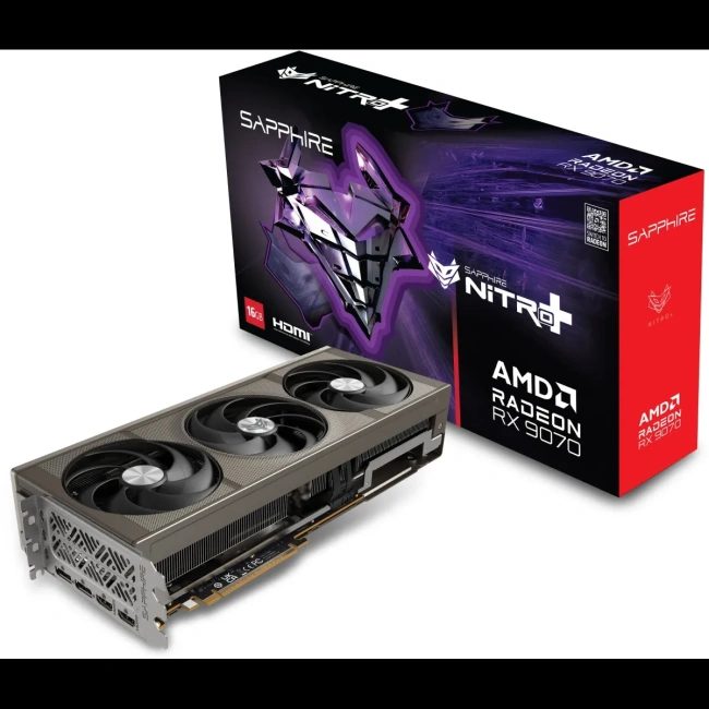 Видеокарта Sapphire AMD Radeon RX 9070 NITRO+ GAMING OC (11349-01-20G) купить! 