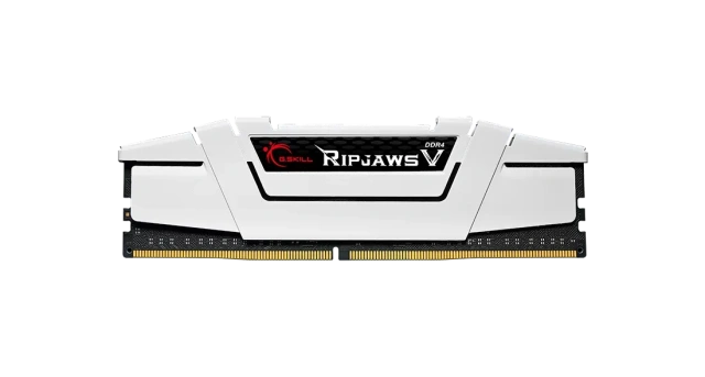 Оперативная память DDR4 32 Gb 3600 MHz G.SKILL RIPJAWS V White (F4-3600C18D-32GVW) купить! 
