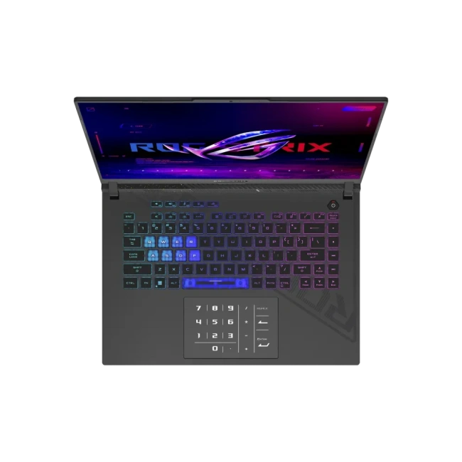 Ноутбук Asus ROG Strix G16 G614PP-WH94 (AMD Ryzen 9 8940HX/16" 1920x1200/16Gb/1Tb SSD/NVIDIA GeForce RTX 5070 8Gb/Win 11 Home) Gray - фото