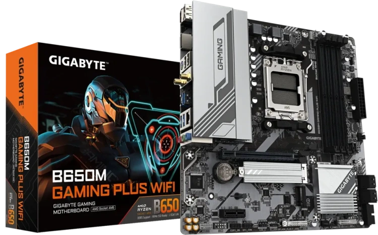 Материнская плата Gigabyte B650M GAMING PLUS WIFI купить! 