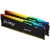 Оперативная память DDR5 32 Gb 5600 MHz Kingston FURY Beast RGB EXPO Black (KF556C36BBEAK2-32) купить! 