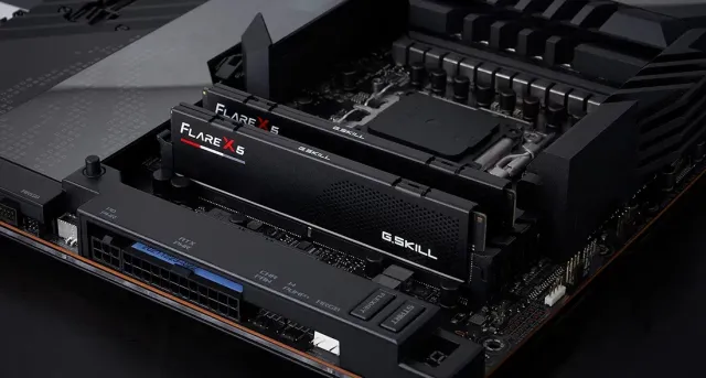 Оперативная память DDR5 64 Gb 6000 MHz G.Skill FLARE X5 Black (F5-6000J3636F32GX2-FX5) купить! 