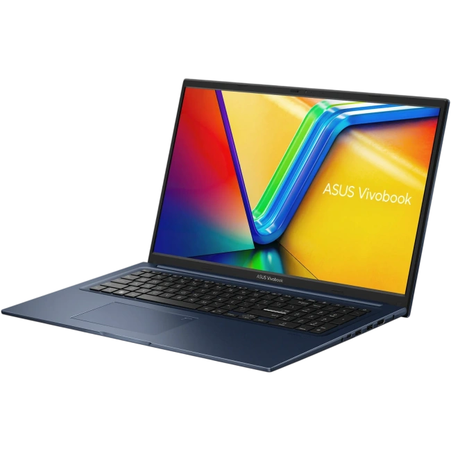 Ноутбук ASUS Vivobook 17 F1704VAP-SB53 (Intel Core 5 120U/17.3" FHD/16Gb/512Gb SSD/Iris Xe Graphics/Wi-Fi/Bluetooth/Win 11 Home) Blue - фото