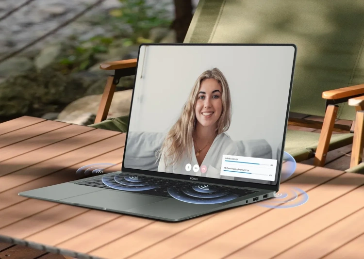 Ноутбук HONOR MagicBook Art 14 2025 (Core Ultra 7 255H/14.6"/3K/OLED/32Gb/4Tb SSD/Win 11 H) 5301APSX Green - фото