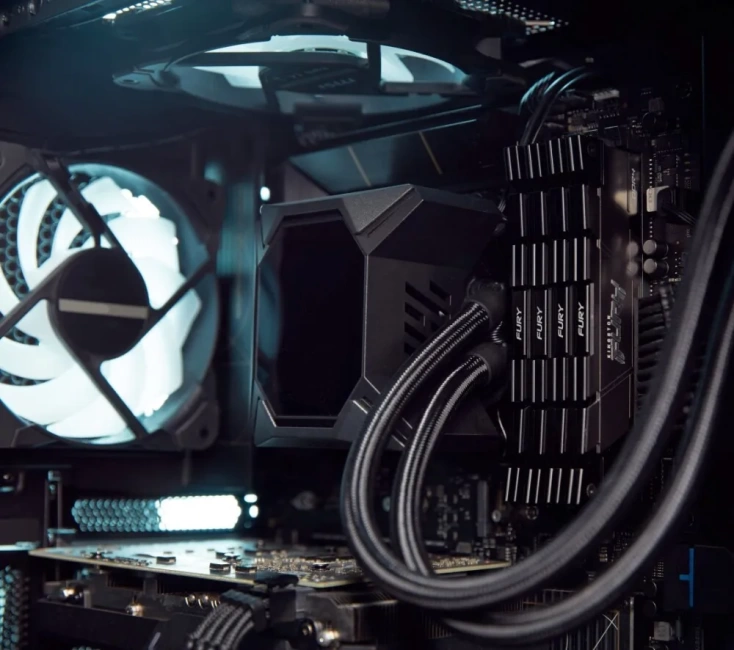 Оперативная память DDR4 16 Gb 3600 MHz Kingston FURY Renegade Black (KF436C16RB2K2/16) купить! 