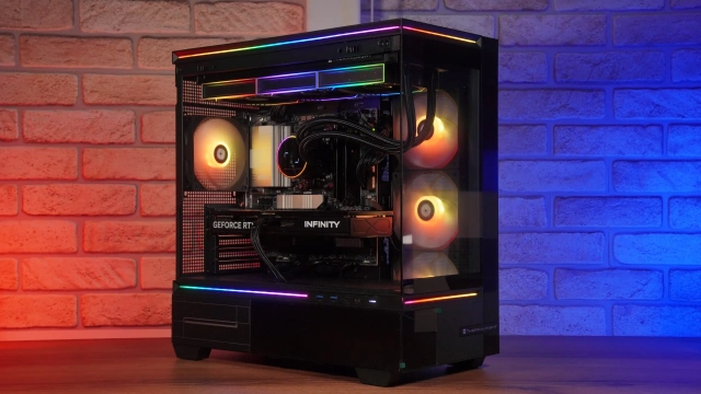 Игровой компьютер 989957 (Core i5-13600KF 3.5 ГГц/Intel Z790/32 ГБ DDR5 6 ГГц/2048 ГБ SSD/RTX 5070 12 ГБ/Wi-Fi/850W/Thermalright M10 TG Black ) - купить по выгодной цене!