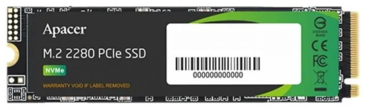 Твердотельный накопитель SSD 2 ТБ M.2 NVMe Apacer (AP2TBAS2280P4X-1) купить! 