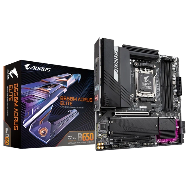 Материнская плата Gigabyte B650M AORUS ELITE купить! 