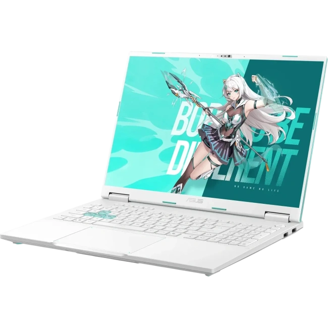 Ноутбук Asus TUF Gaming F16 FA608UM260-0EAEXHB8X10 (AMD Ryzen 7 260/16" 2560x1600/16Gb/1024Gb SSD/NVIDIA GeForce RTX 5060 8Gb/Win 11 Home) Бирюзовый - фото
