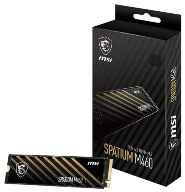Твердотельный накопитель SSD 1 ТБ M.2 NVMe MSI SPATIUM M460 (S78-440L930-P83) купить! 