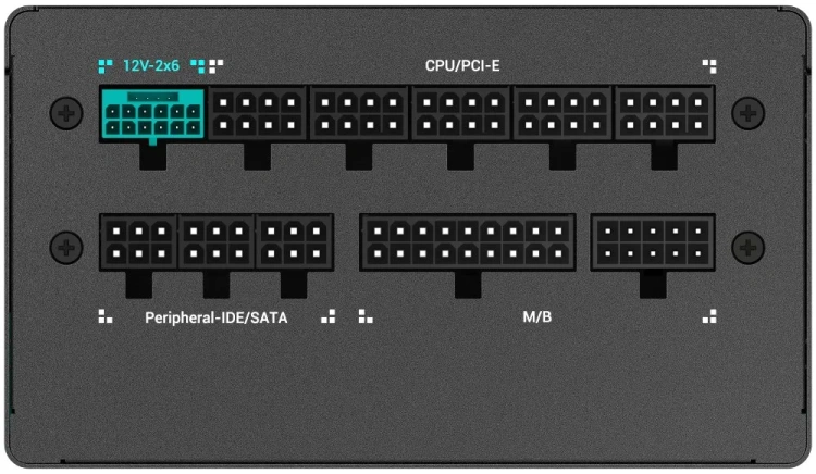Блок питания Deepcool 850W GAMERSTORM PQ850G 16 Pin (PCIe 5.0 Connector Cable Details) купить! 