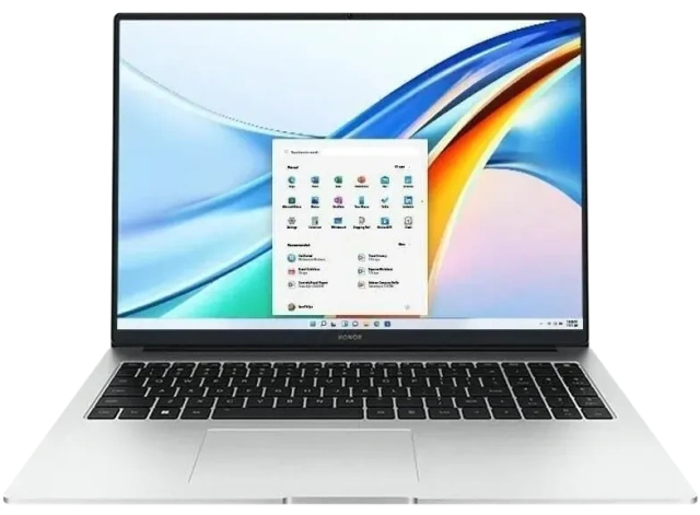 Ноутбук HONOR MagicBook X 16 Pro (Core i5-13500H/16"/1920x1200/16Gb/1Tb SSD/Iris Xe Graphics/Win 11) 5301AHWY Серебристый - фото