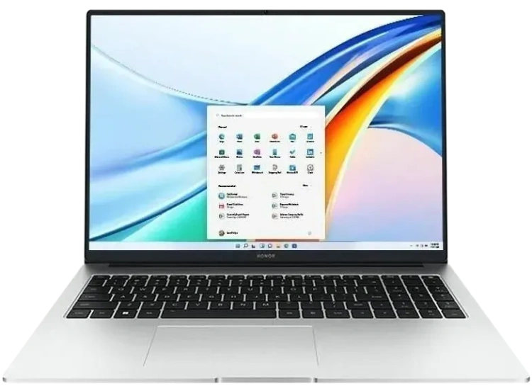 Ноутбук HONOR MagicBook X 16 Pro (Core i5-13500H/16"/1920x1200/16Gb/1Tb SSD/Iris Xe Graphics/Win 11) 5301AHWY Серебристый - фото