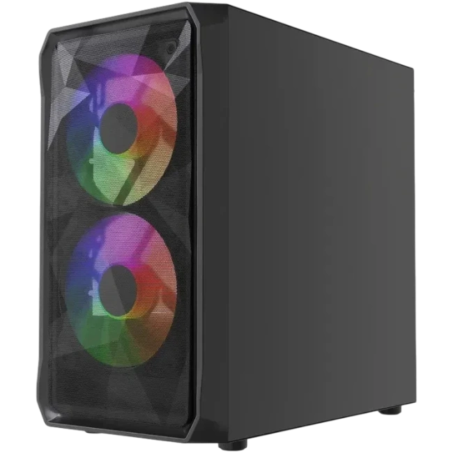 Игровой компьютер 990465 (Ryzen 5 3600 3,6 ГГц/AMD B550/16 ГБ 3,6 ГГц/1024 ГБ SSD/RTX 5050 8 ГБ/Wi-Fi/650W/Powercase Mistral Micro A3B ARGB V2 ARGB Black) - купить по выгодной цене!