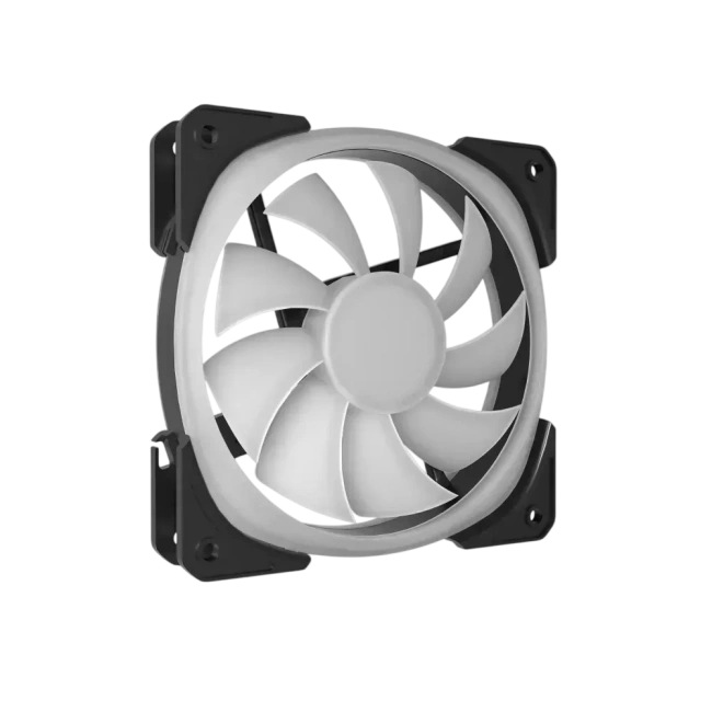 Вентилятор для корпуса Powercase ARGB Black (M21-12 ARGB) PWM Bulk купить! 