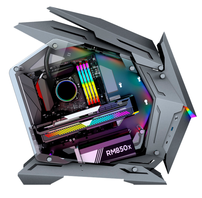 Игровой компьютер 686061 (Core i9-13900 2.0 ГГц/B760/64 ГБ DDR5 6.0 ГГц/1 ТБ SSD/RTX 5090 32 ГБ/Wi-Fi/Блок 1000W/Корпус Jonsbo MOD-3 Mini TG Gray/Win 11 Pro Trial) - купить по выгодной цене!