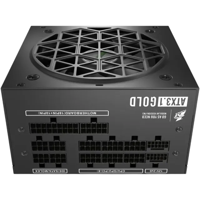 Блок питания 1STPLAYER 850W NGDP GOLD Black (HA-850BA4) 16 Pin (PCIe 5.0 Connector Cable Details) купить! 