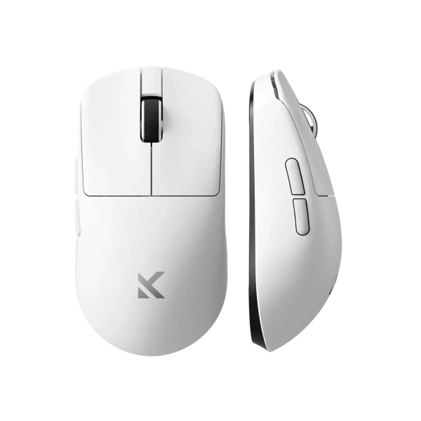 Мышь беспроводная Mchose l7 pro радиоканал/bluetooth/ белый