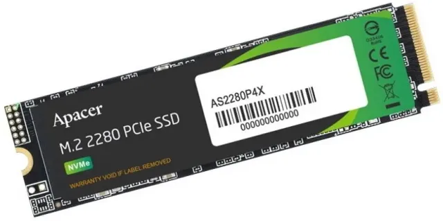 Твердотельный накопитель SSD 2 ТБ M.2 NVMe Apacer (AP2TBAS2280P4X-1) купить! 