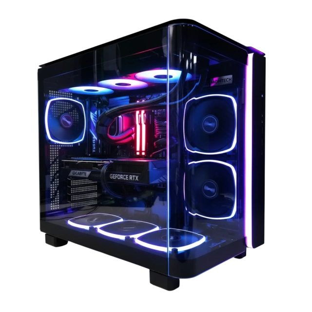 Игровой компьютер 989550 (Ryzen 5 9600X 3,9 ГГц/AMD B850/32 ГБ DDR5 6 ГГц/1024 ГБ SSD/RTX 5070 12 ГБ/Wi-Fi/750W/Montech KING 95 PRO ARGB Black) - купить по выгодной цене!