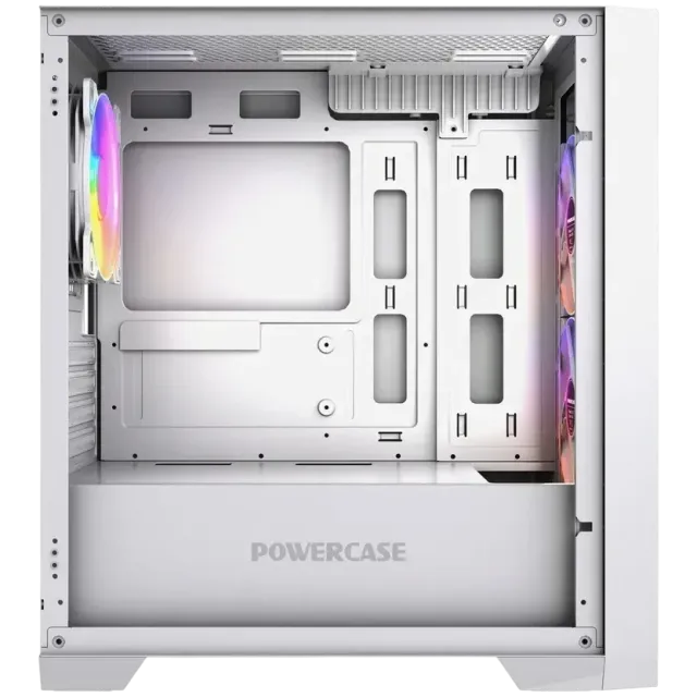 Компьютерный корпус Powercase ALISIO Micro Z3W ARGB V2 ARGB White (CAMZW-A3-V2) купить! 