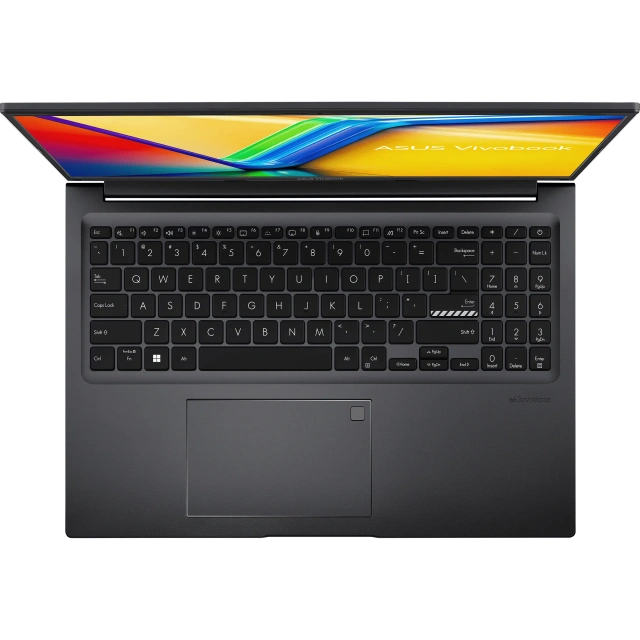 Ноутбук Asus VivoBook 16 M1605YA-MB341 (AMD Ryzen 7 5825U/16"/1920x1200/16GB/512GB SSD/AMD Radeon Vega 8/Win 11 Pro) Black - фото