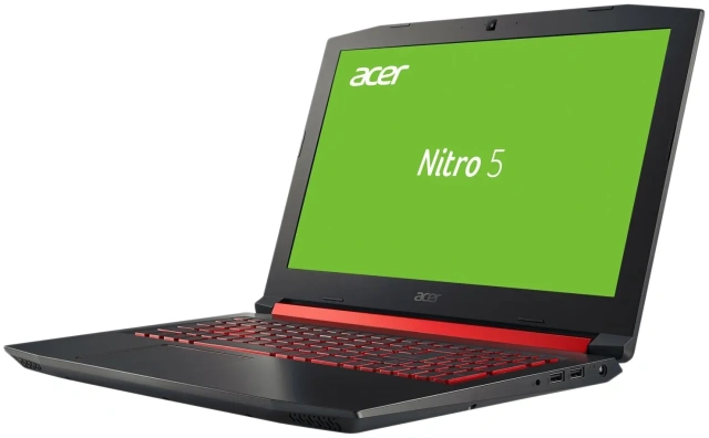 Ноутбук Acer Nitro 5 AN515-51-55P9 (Intel Core i5 7300HQ/15.6"/1920x1080/6Gb/1128Gb HDD+SSD/NVIDIA GeForce GTX 1050/Win 10 Home) NH.Q2SER.004 - фото