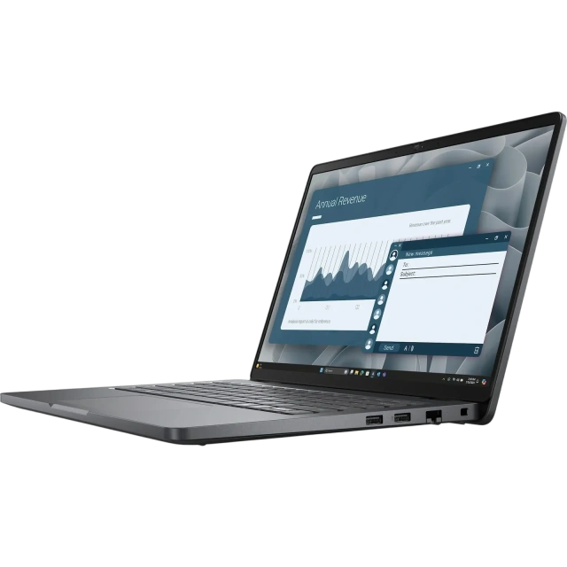 Ноутбук Dell Pro 14 PC14255 (AMD Ryzen 5 220/14" 1920x1200/16Gb/256Gb SSD/AMD Radeon 740M/Win 11 Pro) Black - фото