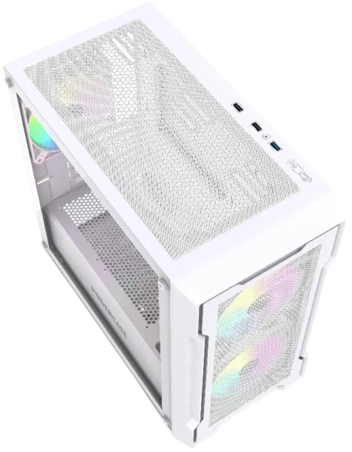 Компьютерный корпус Powercase Mistral Micro X3W ARGB TG White (CMMXW-A3) купить! 